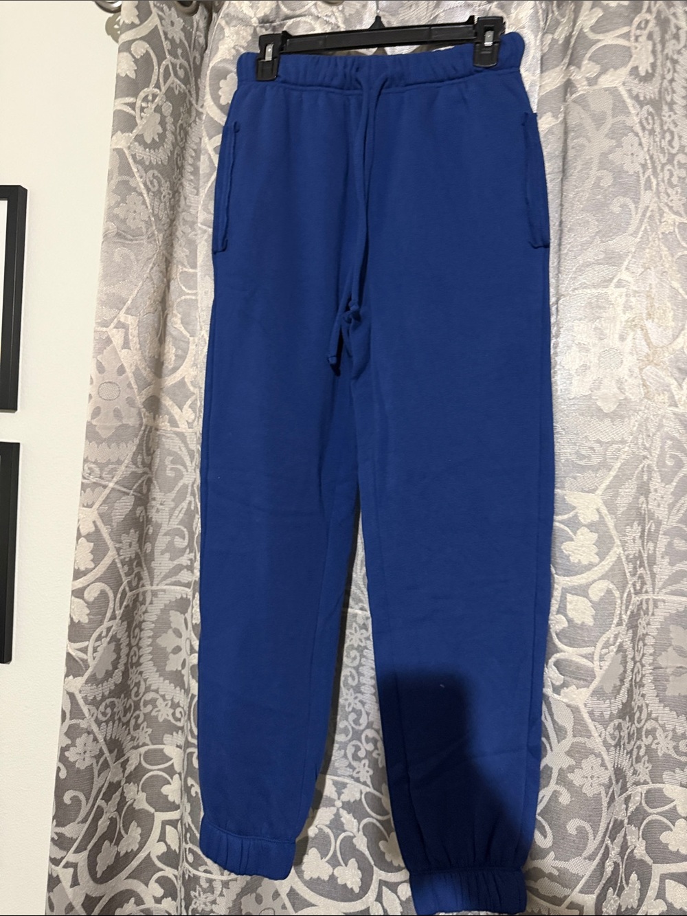 Zenana Outfitters Royal Blue Drawstring Joggers